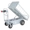 Vestil Steel Off-Road Tilting Traction Drive Cart 500 Lb. Rough Terrain Capacity Gray OROAD-1000-T - alternate 4